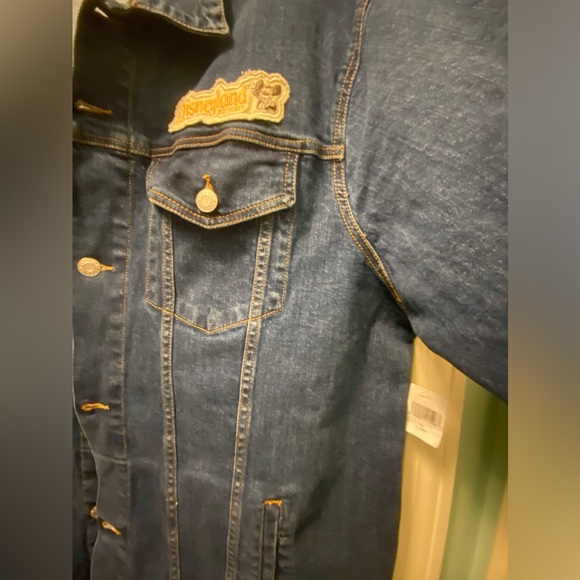NWT Mickey Mouse Denim Jacket - Picture 3 of 5